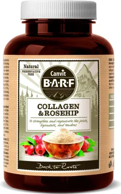 Productafbeelding van Canvit BARF Collageen en Rozenbottel, 140g