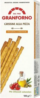 Produktbild von Granforno Grissini alla Pizza 125g