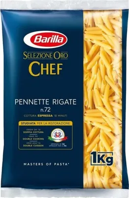 Produktbild von Barilla Pennette Rigate (N°72) 1Kg