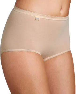 Produktbild von Sloggi Damen Unterhose Basic+ Maxi, 4-Pack, 56, Skin