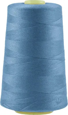 4572m Polyester Overlock Garn helles taubenblau