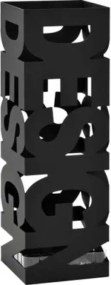 Obrázek produktu pro Stojan na deštníky Design ocelový černý