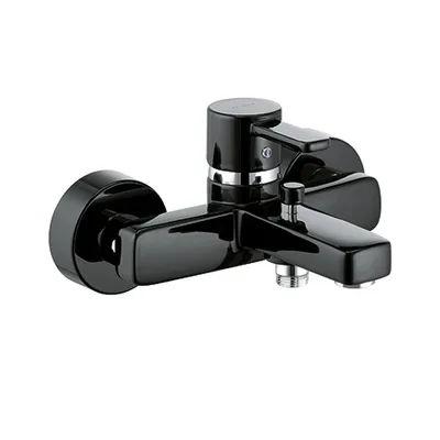 Immagine prodotto di Miscelatore monocomando per vasca e doccia Kludi ZENTA DN 15 cromo/nero