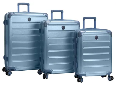 Immagine prodotto di Set di valigie Heys Alumix a 4 ruote, 3 pezzi, con espansione