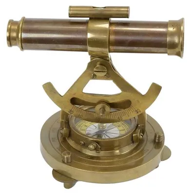 Productafbeelding van Een Theodoliet Van Messing