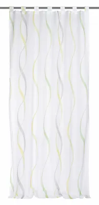 Produktbild von HOME WOHNIDEEN Schlaufenschal 245 x 140 cm 1x Fertigschal inkl. 1x Bügelband Grün