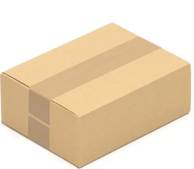 Produktbild von 25 x Faltkartons 230 x 170 x 80 mm | Falt Karton braun - 1 wellig