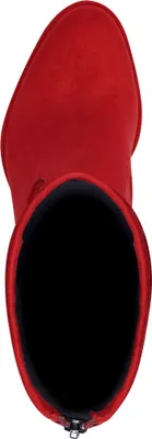 Produktbild von Tamaris Damen Stiefel Langschaft Reißverschluss Blockabsatz 1-25525-43, Größe:36 EU, Farbe:Rot