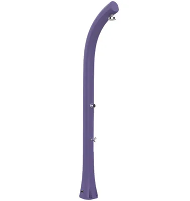 Immagine prodotto di Doccia Solare da Esterno Giardino 26L Miscelatore e Lavapiedi Arkema New Happy Antracite