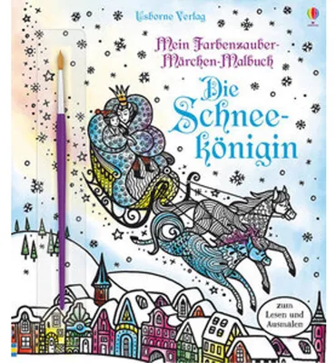 Produktbild von Mein Farbenzauber-Märchen-Malbuch: Die Schneekönigin