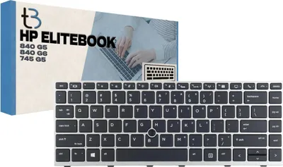Imagen del producto de Teclado LED para HP Elitebook 840 G5, 840 G6 y 745 G5
