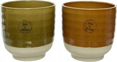 Image de Faïence Pot de fleurs Mix 12 cm