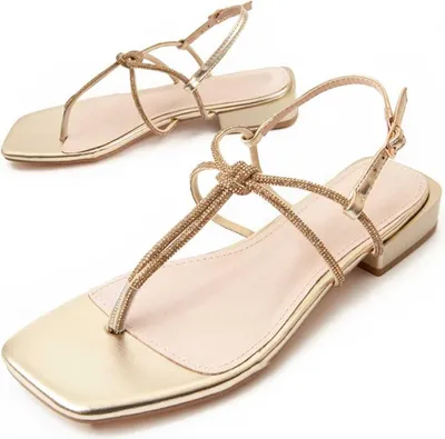 Produktbild von Montevita Fersensandale Sandalo3 Gold