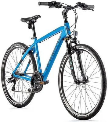 Produktbild von 28 Zoll Alu Crosser Leader Fox Away Gent Cross Bike Fahrrad 21 Gang Rh57 cm Blau