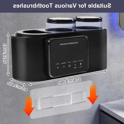 Produktbild von Elektrische Tandreinigerhalter mit UV-Entsprechung und Trocknungsfunktion