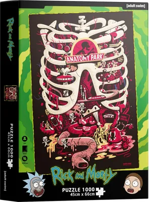 Obrázek produktu pro SD Toys Rick & Morty Puzzle Anatomy Park (1000 dílků) SDTWRN24735