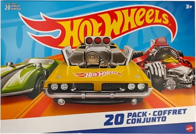 Immagine prodotto di Set regalo Hot Wheels DXY59 da 20 pezzi