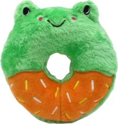 Produktbild von Hundespielzeug quietschender Donut DONUT Frosch