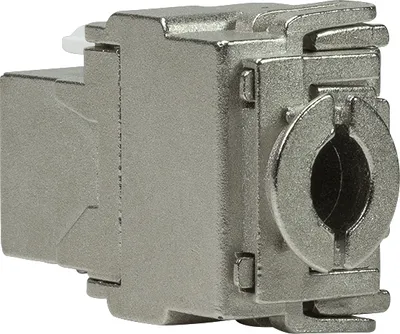 Produktbild von LogiLink NK4016, RJ-45, Edelstahl, Cat6a, S/UTP (STP), 22/26, 17,2 mm