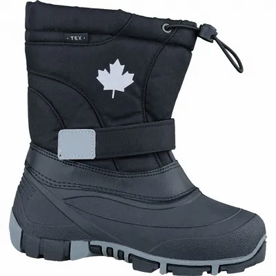 Produktbild von Canadians Mädchen und Jungen Winter Synthetik Tex Boots black, Warmfutter, weiches Fußbett, 4537117/31