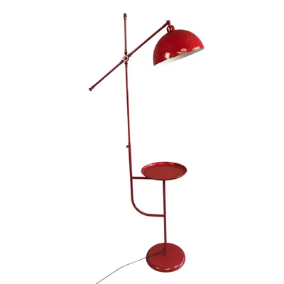 Produktbild von Rot Moderne Dekorative Metall mit Ablage Stehlampe