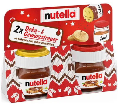 Produktbild von nutella Deko- & Gewürzstreuer 2x30g