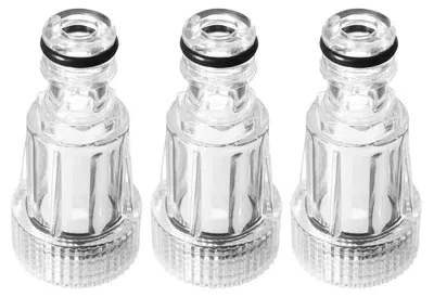 Productafbeelding van Kunststof waterfilter voor hogedrukreiniger - 3 stuks, 1,9 cm aansluiting