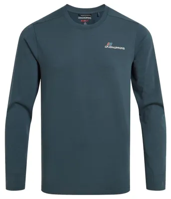 Image de Nosilife Abel Long Sleeved T-Shirt Men L blau - blue stone