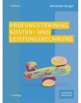 Immagine prodotto di Prüfungstraining Kosten- und Leistungsrechnung