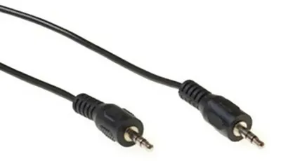 Image de ACT AK2037 Câble audio 5m 3.5mm 3.5mm noir (AK2037)