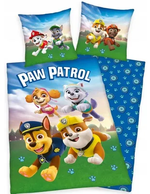 Produktbild von HERDING Paw Patrol Bettwäsche-Set ‘Adventure’ – 135×200 cm, Linon, Deckenbezug im Lieferumfang enthalten, Kissenbezug enthalten