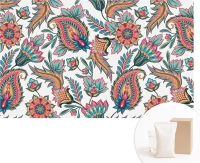 Produktbild von Fototapete - Wandbilder für Wohnzimmer - 416x254 - Dekorative Wandfolie - Modernes Design für Wanddekoration - Tapeten für Innenräume - Orientalisches Muster