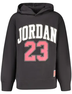 Image de Sweat-Shirt Noir À Fermeture Éclair Jordan Pour Enfants