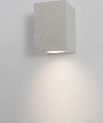 Produktbild von Nova Luce FUENTO Wandleuchte GU10 Weiß 7W IP65 8,6x10x12cm dimmbar 9790541