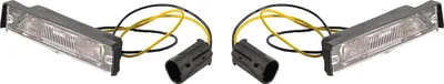 Image de Kit de 2 feux de plaque d'immatriculation, gauche et droite, compatibles avec la Fiat Cinquecento 170 Johns