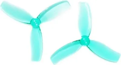 Produktbild von HQProp DT90MMX3 3.5 Zoll 3-Blatt Propeller Blau
