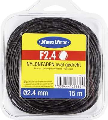 Produktbild von Nylonfaden F2.4 oval 2,4 mm 15 m