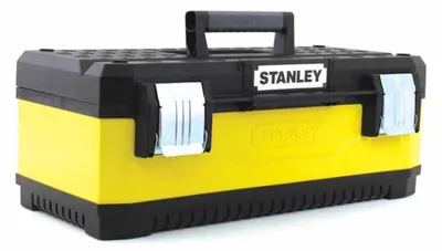 Werkzeugkiste STANLEY BLACK+DECKER gelb 26" mit Tragegriff