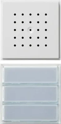 Produktbild von GIRA Türstation 3-fach reinweiß 126166 TX44 (WG UP)