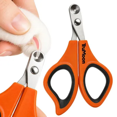 Produktbild von Katzen Krallenschere mit 2mm Sicherheitsloch für Wohnungskatzen Silikon