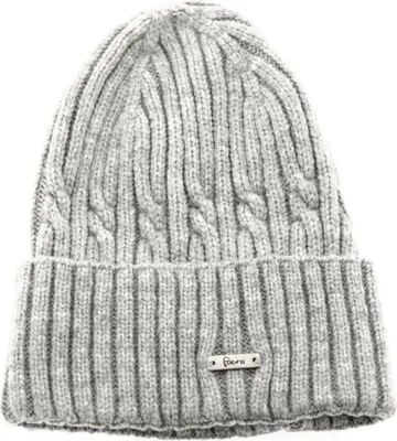 Produktbild von Faera Mütze zum Warmhalten im Herbst- Winter-Mütze Strickmütze für Damen und Herren One Size Grau