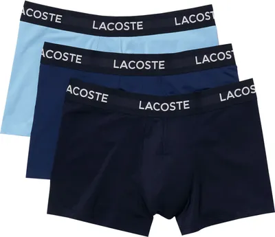 Zdjęcie produktu dla 3-pak męskich bokserek LACOSTE Motion Microfibre Trunks