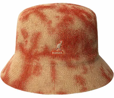 Kangol TIE DYE KNIT BUCKET K5496 in rot