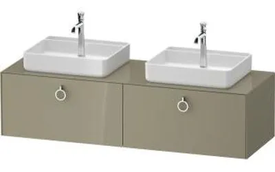 Produktbild von DURAVIT WT4891BH2H20000 Konsolen-WTU wandh. White Tulip 550x1