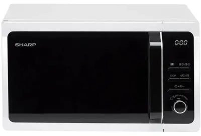 Produktbild von Sharp R243W Mikrowelle, 20 Liter, 800 W