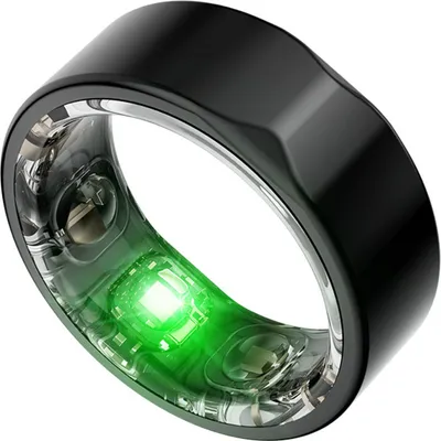 Produktbild von Smart Rings, 5 ATM wasserdicht, Gesundheitsringe fuer Frauen und Maenner, Herzfrequenz, Schlafueberwachung, Sportueberwachung, Fitness-Tracker, kompatibel mit iOS und Android