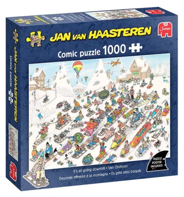Produktbild von Jan van Haasteren Puzzle – Von unten!, 1000 Teile