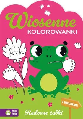 Produktbild von Fröhliche Frösche. Frühlingsmalbücher