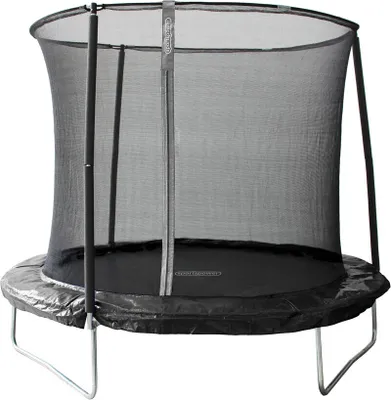 Produktbild von Sportspower Stahl Trampolin inkl. Sicherheitsnetz Schwarz 244x244x205 cm