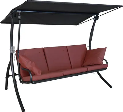 Produktbild von Angerer Hollywoodschaukel 3-Sitzer Elegance Sun Terrakotta